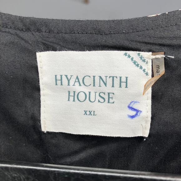 NWT HYACINTH HOUSE Tuckernuck Black & Tan Floral Cisco Maxi Dress XXL - Picture 4 of 6